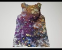 Hand Dyed Ladies Racer Back Tank Top Large 02