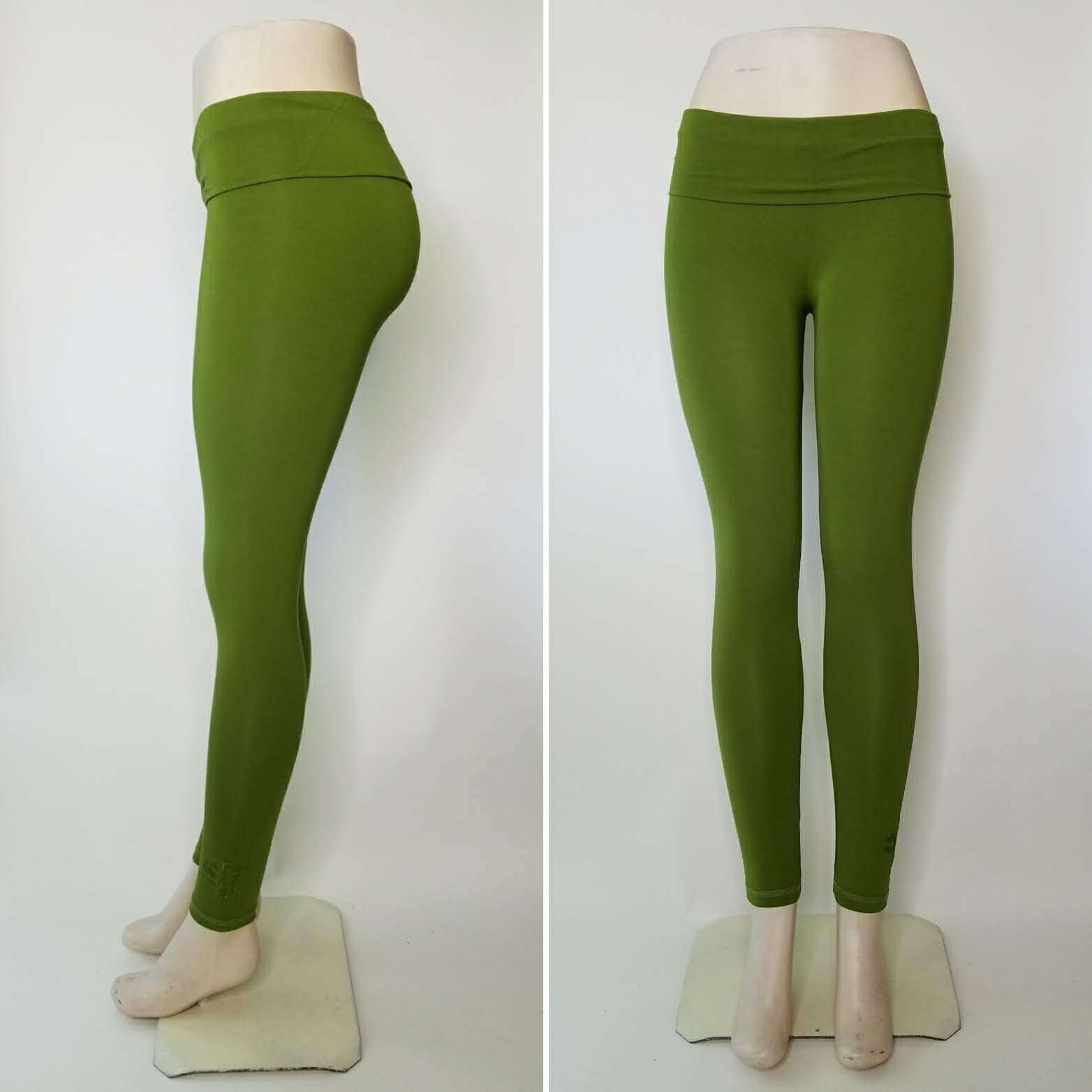Green Yoga Pants - Bambooty Bodygear